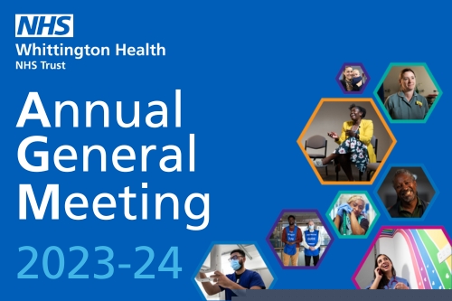 Banner advertising the AGM